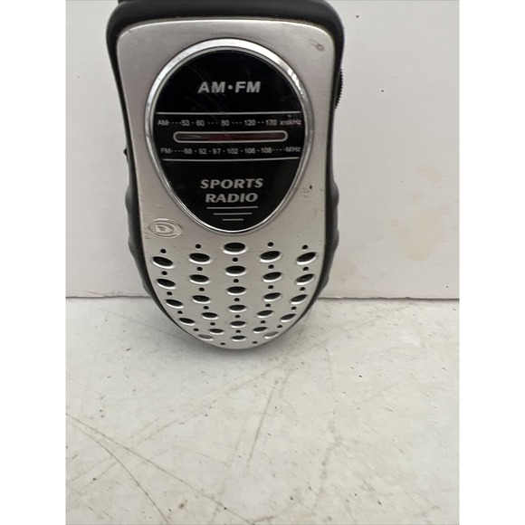 Duraband Sports Radio AM/FM PR-355 Handheld Portable Works w Built in speaker - Picture 4 of 7